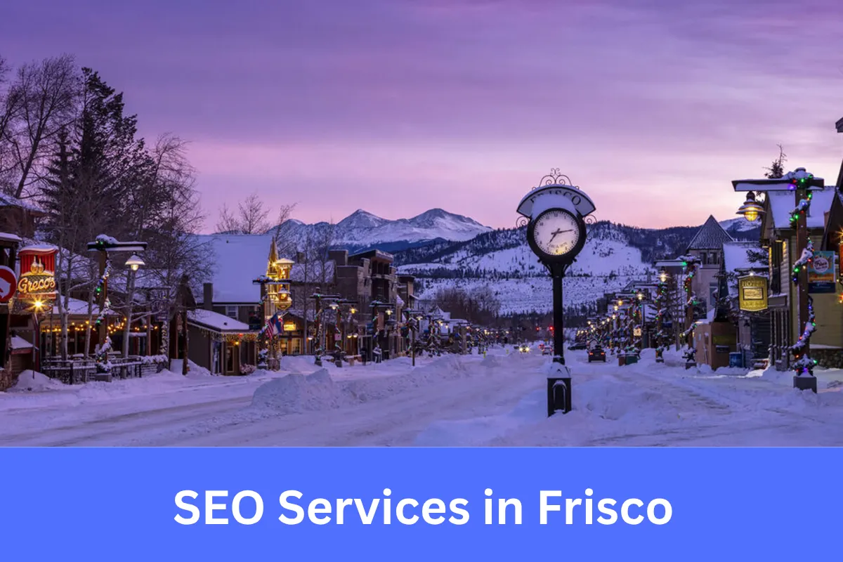 SEO Services in Frisco helping businesses improve online visibility