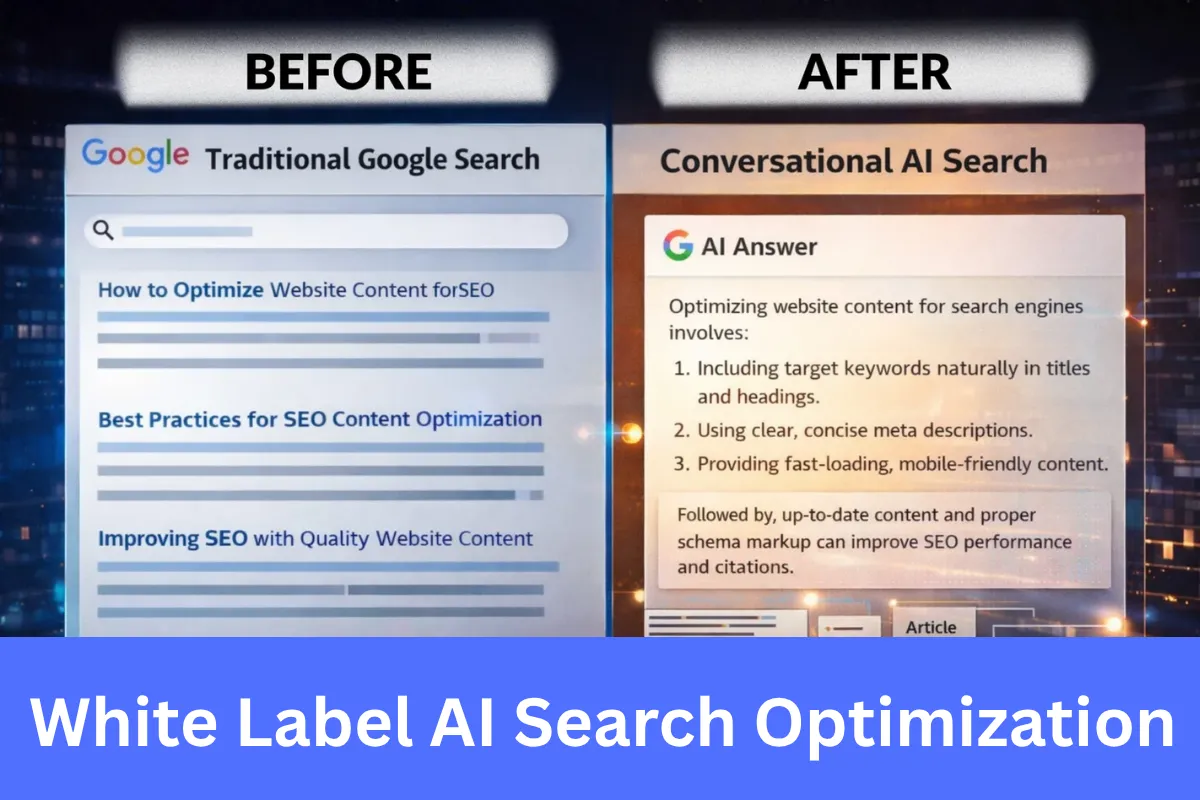 White Label AI Search Optimization services for agencies