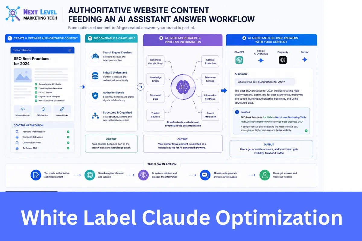 White Label Claude Optimization services for agencies