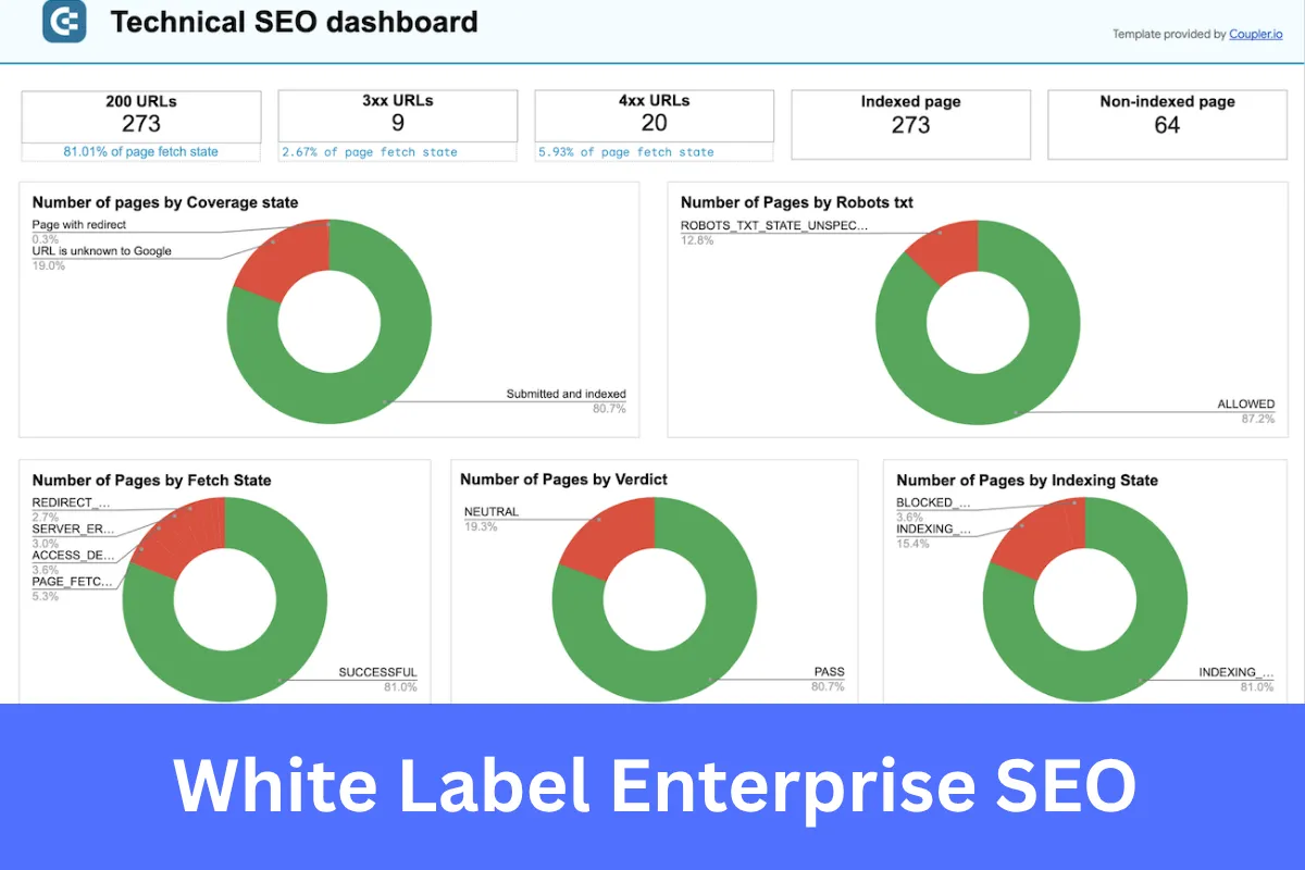 White Label Enterprise SEO services for agencies
