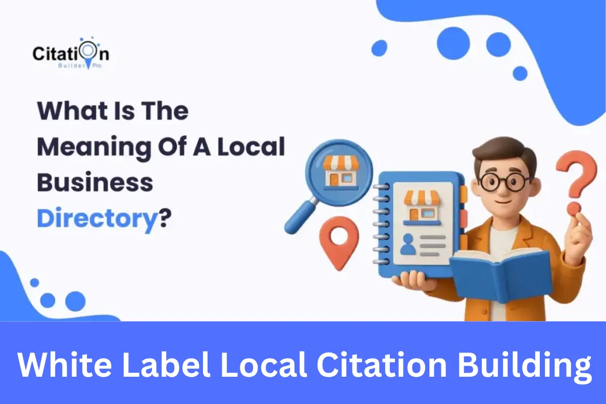 White Label Local Citation Building Services